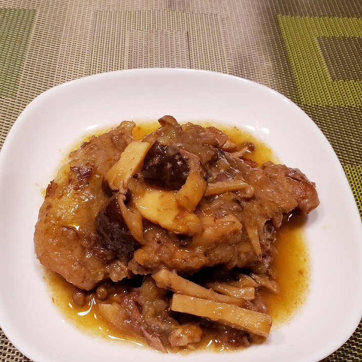 圧力鍋で!母の日に! ほろほろ鴨肉の赤ワイン煮込み